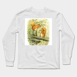 The Squirrels Filled Their Bags With Nuts Long Sleeve T-Shirt